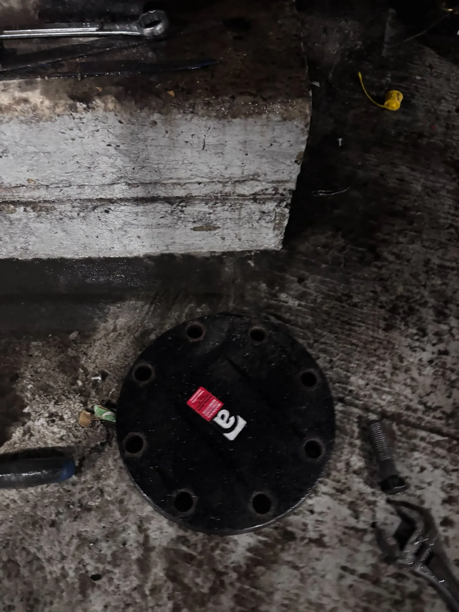 Artex scraping from a concrete ceiling during Mill Hill refurbishment