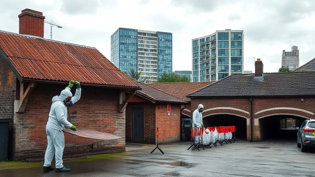 Asbestos Roof Removal in Mill Hill — HSE-licensed specialists