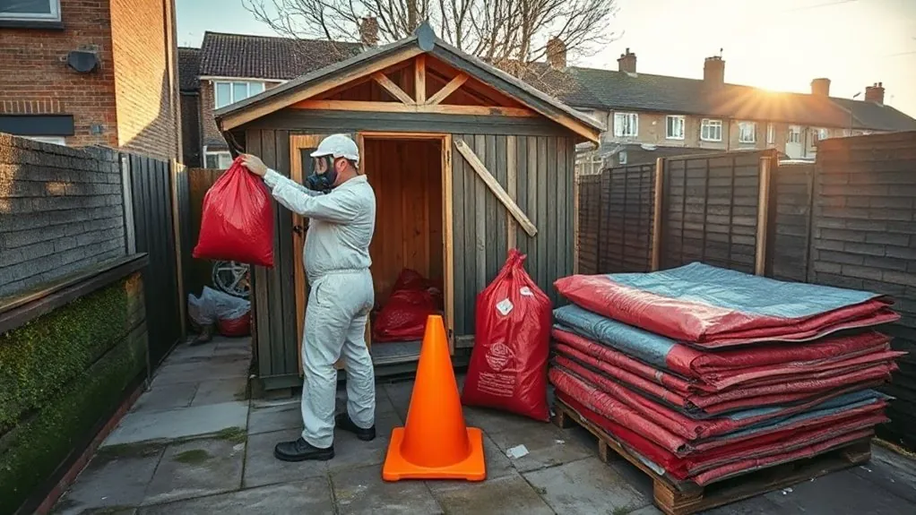 Garage & Shed Roof Removal in Mill Hill — HSE-licensed specialists