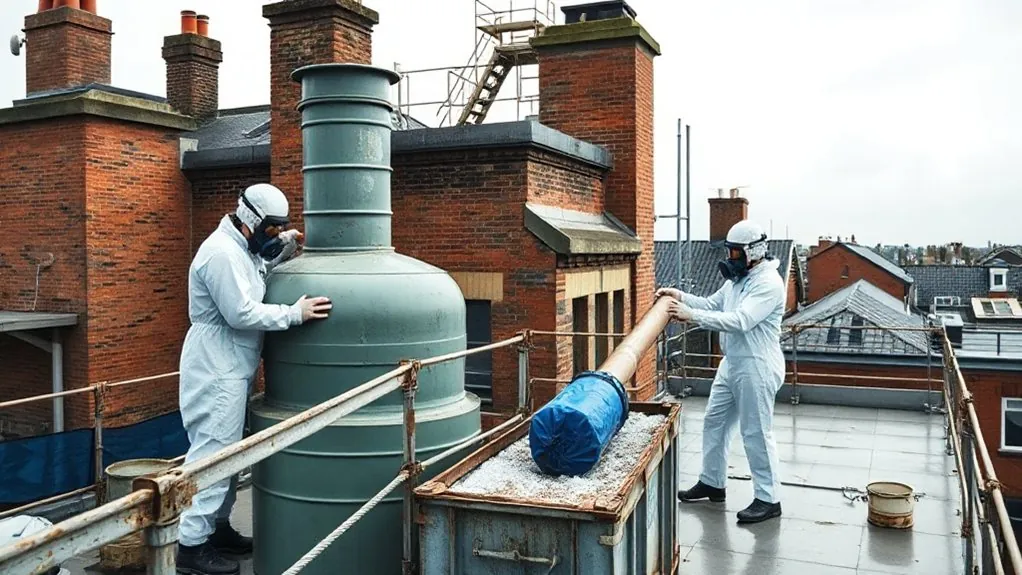 Water Tank & Flue Removal in Mill Hill — HSE-licensed specialists